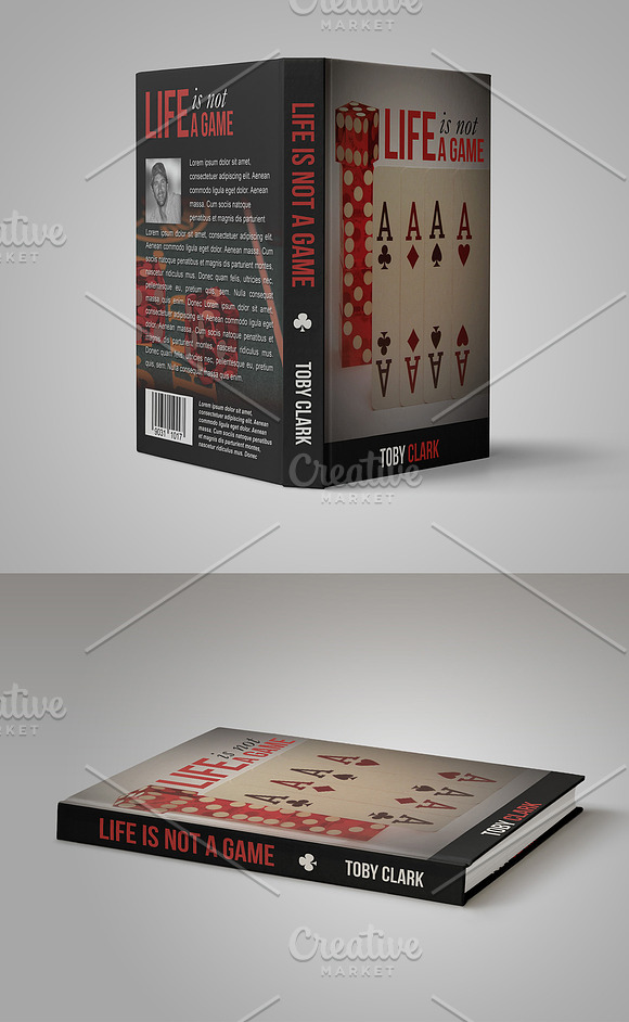 Book Cover Template 02 in Templates - product preview 3
