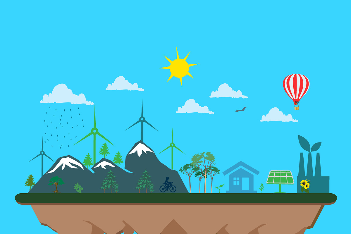 renewable energy, sustainable  in Illustrations - product preview 8