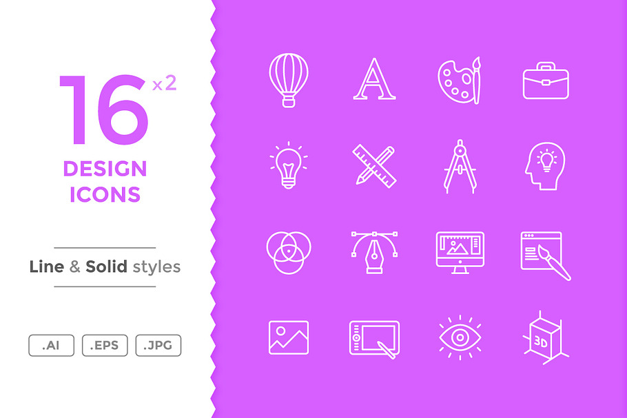Design Icons in Graphics - product preview 8