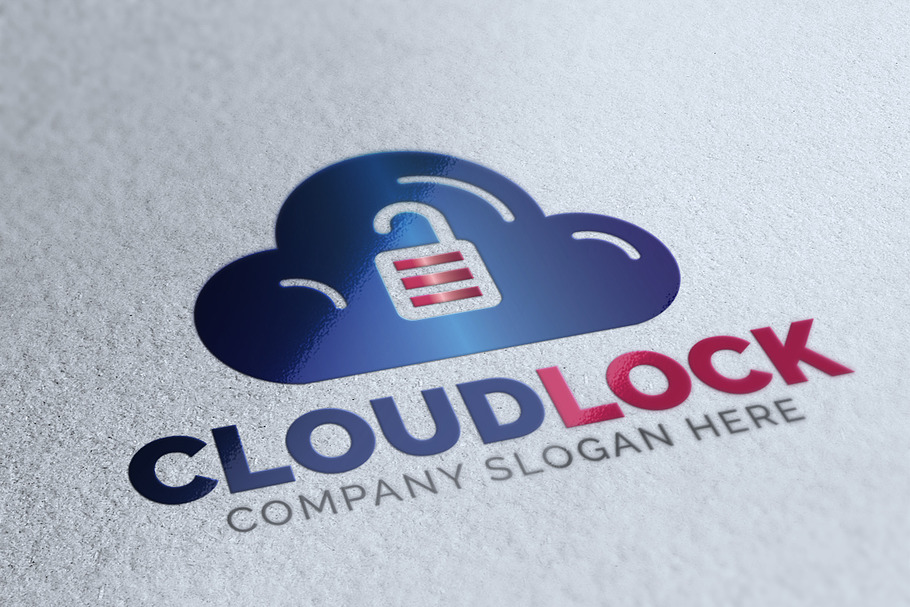 Cloud Lock Logo