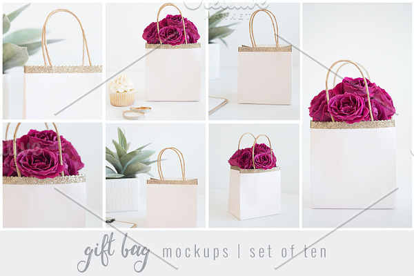 Gift Bag Stock Photos/ Mockups