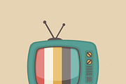 old style television