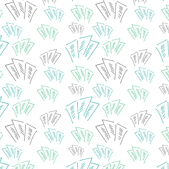 Doodle 1 Vector Pattern in Patterns - product preview 4