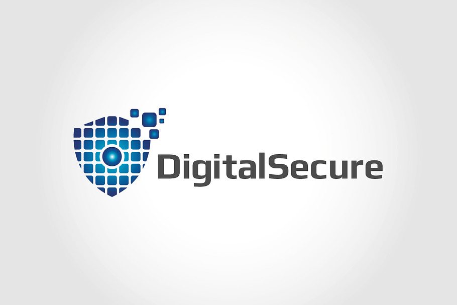 Digital Secure in Logo Templates - product preview 8