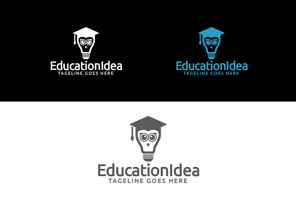 Education Idea in Logo Templates - product preview 1
