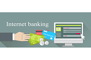Internet Banking Money Credit Card