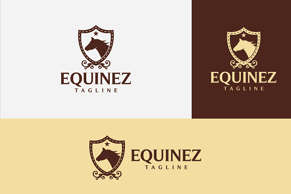 Equines in Logo Templates - product preview 1