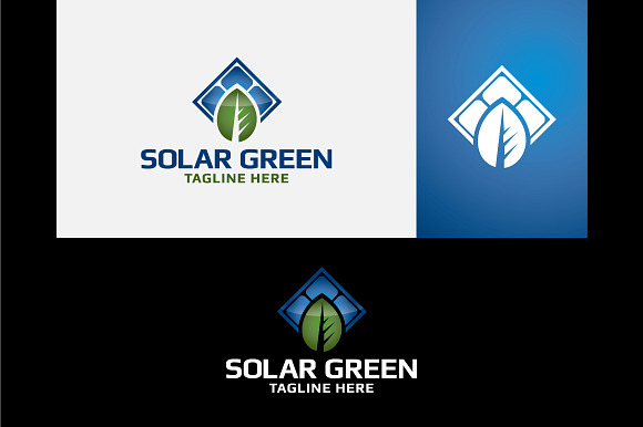 Solar Green in Logo Templates - product preview 1