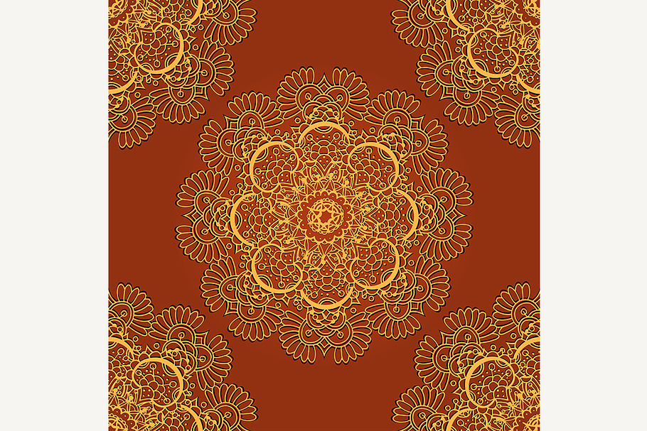 Abstract vintage seamless pattern in Graphics - product preview 8