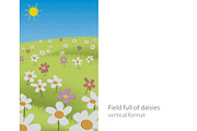 Field of daisies (vertical)