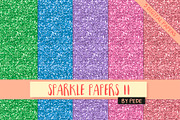 Colorful sparkle papers.