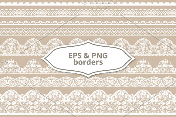 Lace Brushes for Illustrator in Photoshop Brushes - product preview 2