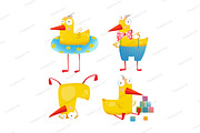 Kids Duck Funny Toy Set
