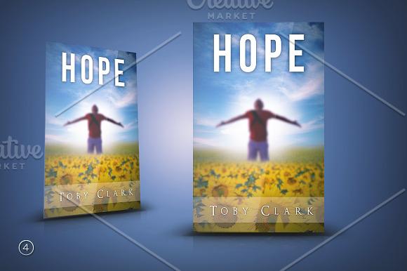 4 eBook Cover Templates - Pack 01 in Templates - product preview 4