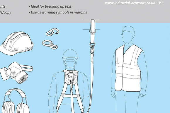 Workplace Safety in Illustrations - product preview 2