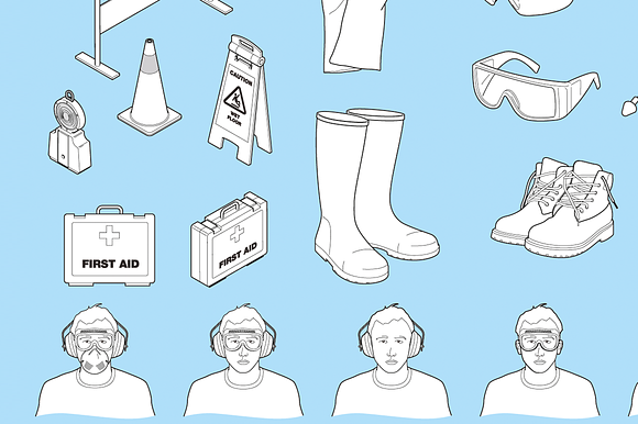 Workplace Safety in Illustrations - product preview 3