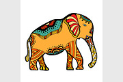 decorated Indian Elephant