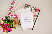 Styled stock - greeting card mock up
