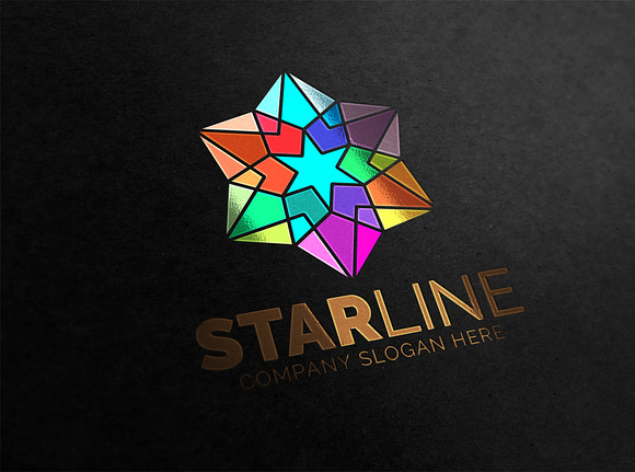 Star Line Logo in Logo Templates - product preview 1