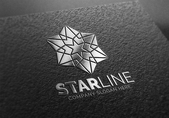 Star Line Logo in Logo Templates - product preview 2
