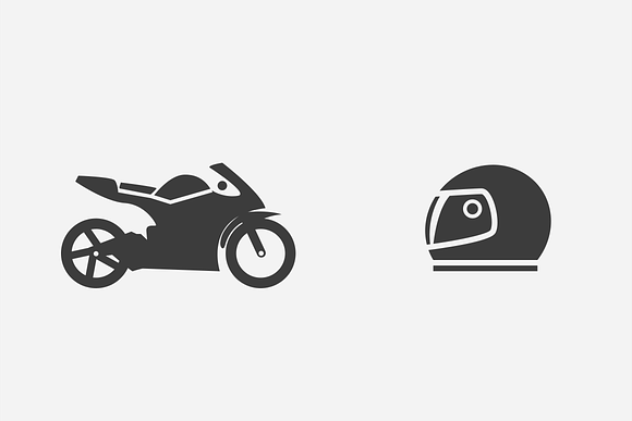 12 Racing and Car Icons in Car Icons - product preview 2