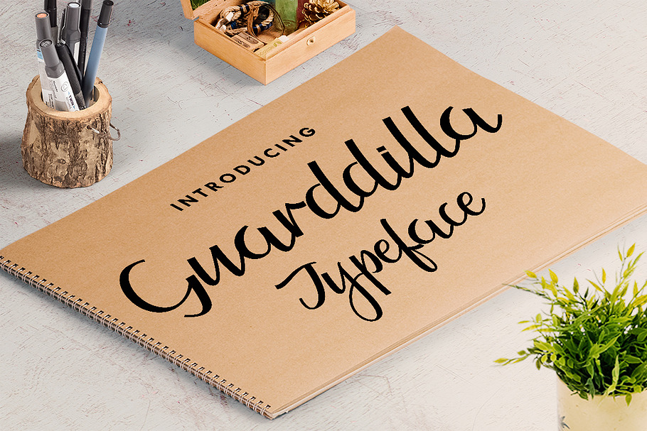 Guarddilla Typeface in Script Fonts - product preview 8