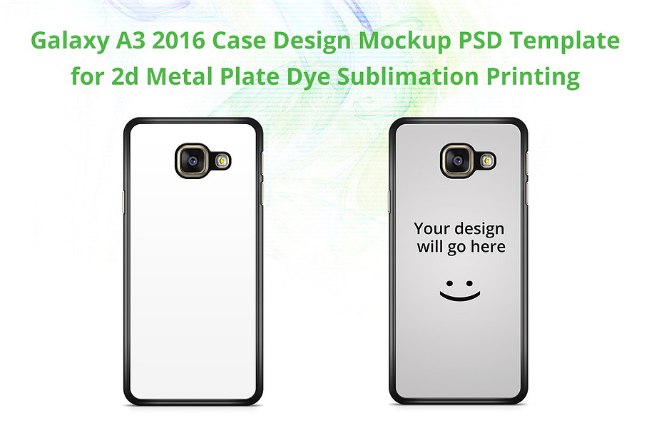 Galaxy A3 2016 2d IMD Case Mock-up