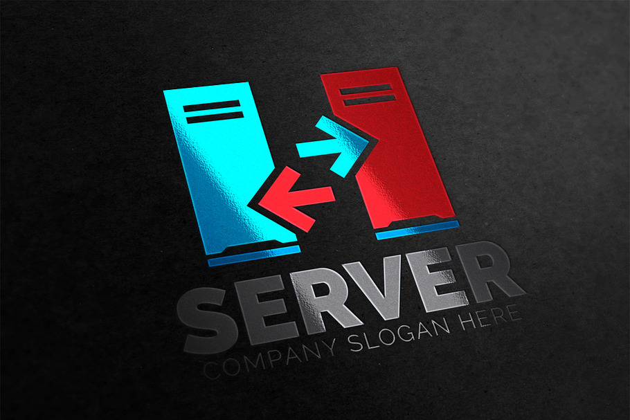 Server Logo in Logo Templates - product preview 8
