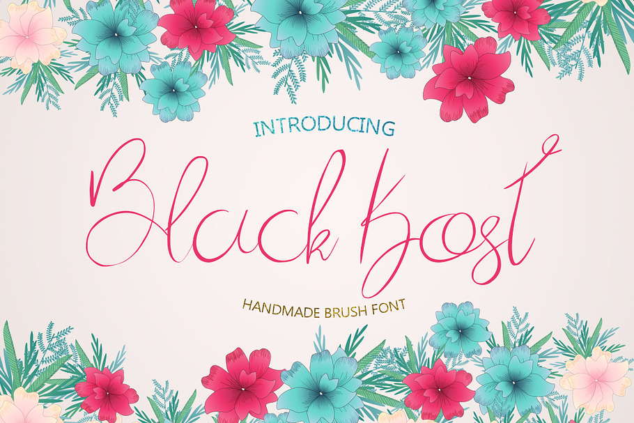 Black Kost in Script Fonts - product preview 8