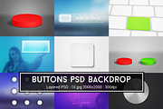 Buttons PSD Backdrop