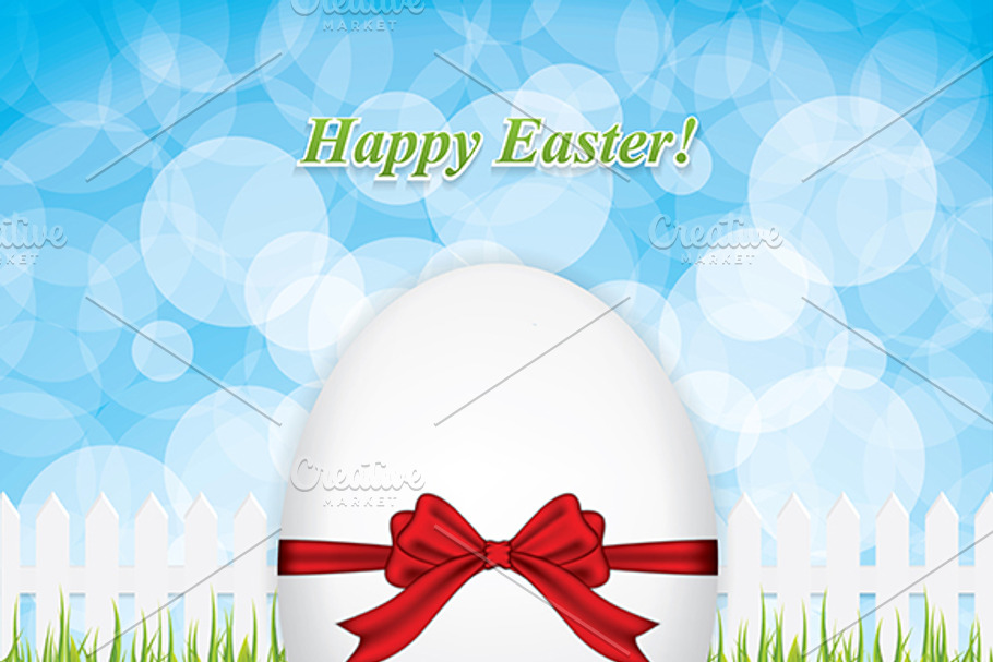 Easter greeting card in Illustrations - product preview 8