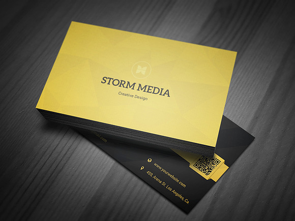 Minimal Corporate Business Card V6 in Business Card Templates - product preview 3