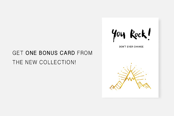 6 minimalistic mockups + bonus card! in Mobile & Web Mockups - product preview 4