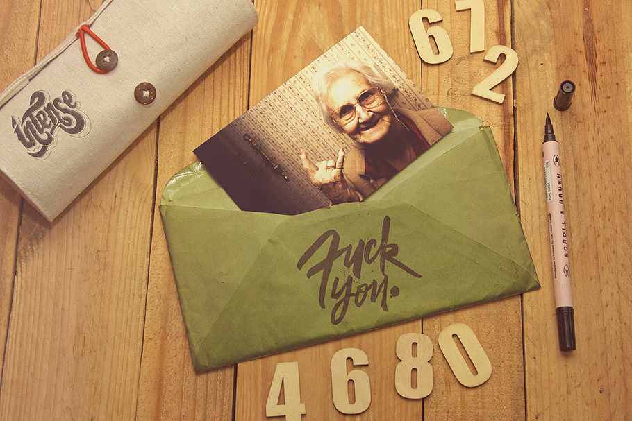 Personalized Invitation Mockup in Product Mockups - product preview 8