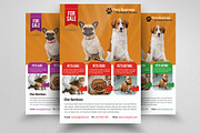 Pet Store Business Flyer Template