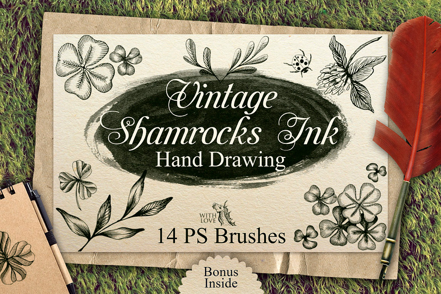 Shamrocks Ink Vintage PS Brushes