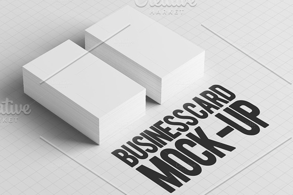 Business Card Mock-Up Pack in Print Mockups - product preview 13