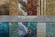 Petrol Emotions Gold Marble & Geodes