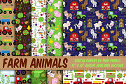 Farm Animal Papers & Backgrounds
