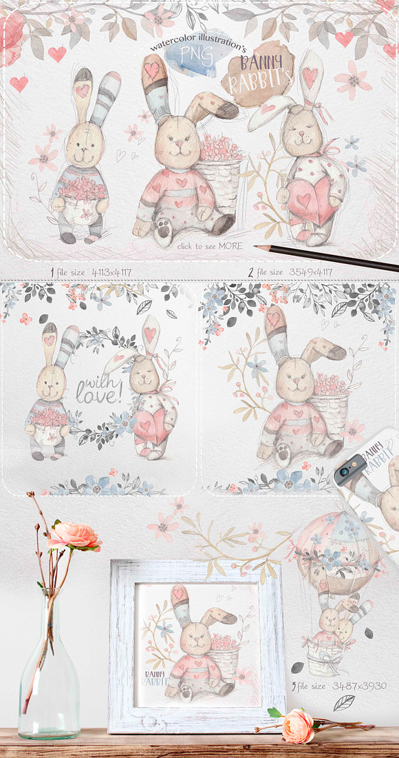 Fairy watercolors  in Illustrations - product preview 1