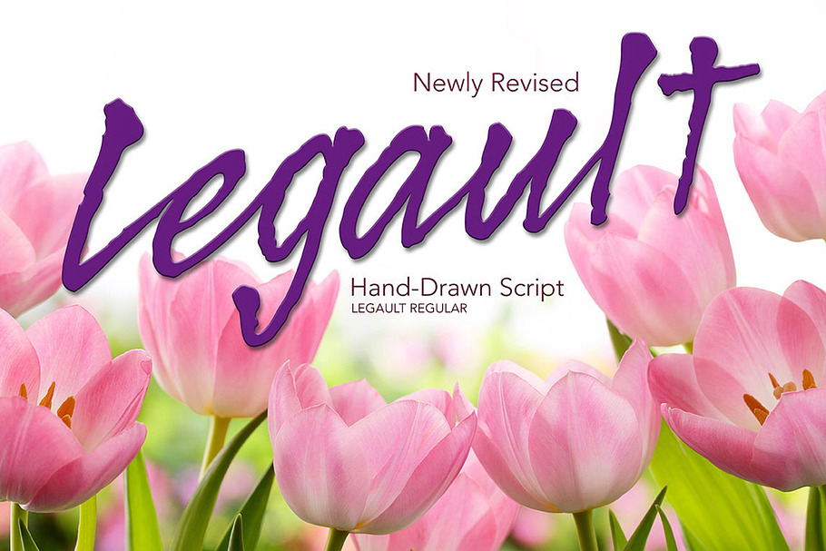Legault Font Family in Script Fonts - product preview 8