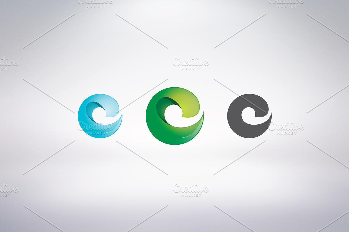 C Logo Mark in Logo Templates - product preview 8
