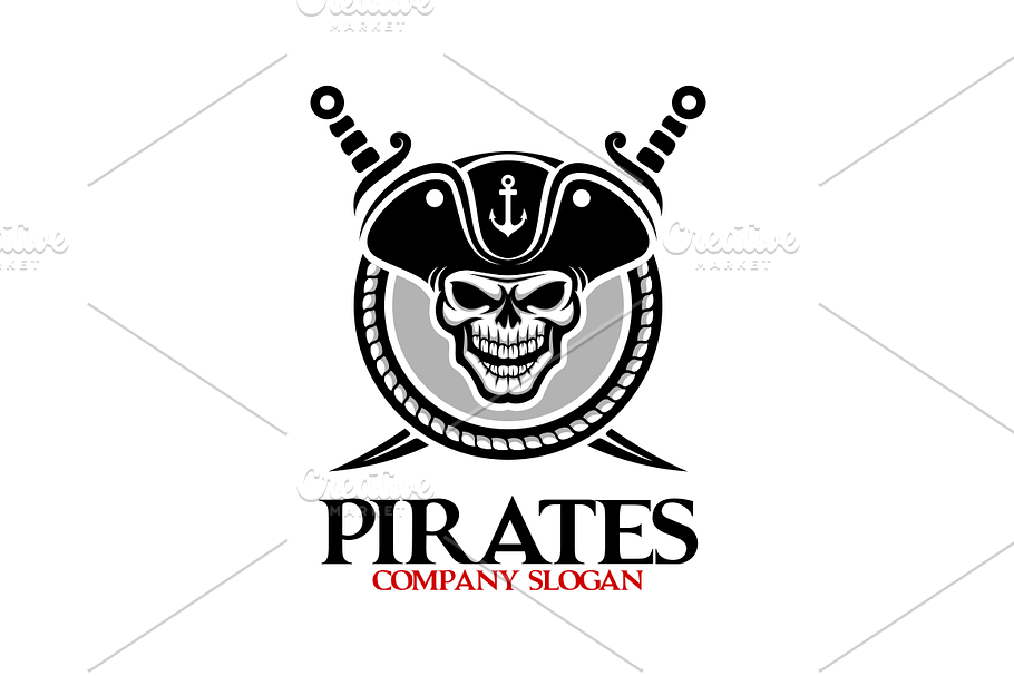 Pirates in Logo Templates - product preview 8