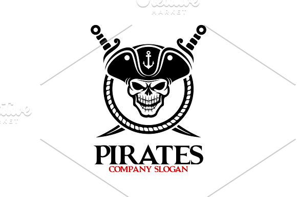 Pirates in Logo Templates - product preview 1