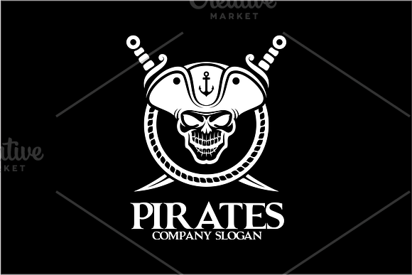 Pirates in Logo Templates - product preview 3