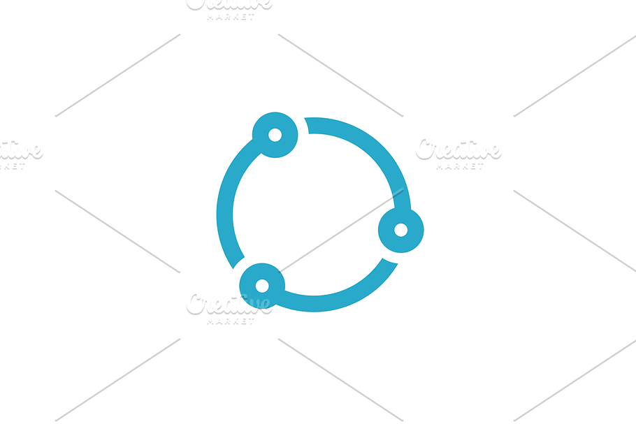 Circle Tech Logo Template in Logo Templates - product preview 8