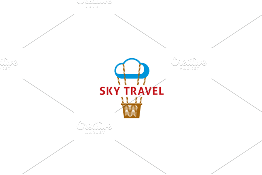 SkyTravel_logo in Logo Templates - product preview 8