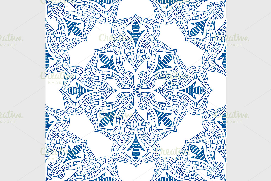 Blue pattern. in Graphics - product preview 8
