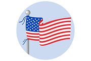 USA Flag Stars and Stripes