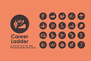 Career Ladder icons